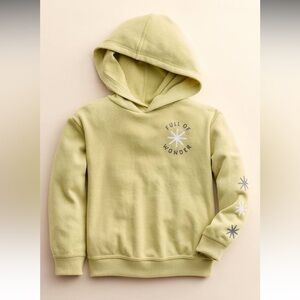 Little Co. Full of Wonder Kids Hoodie - Light Green